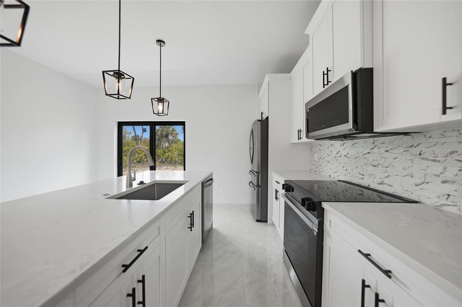 Furnished interior view inside a new home in , Port Charlotte (Image 9).