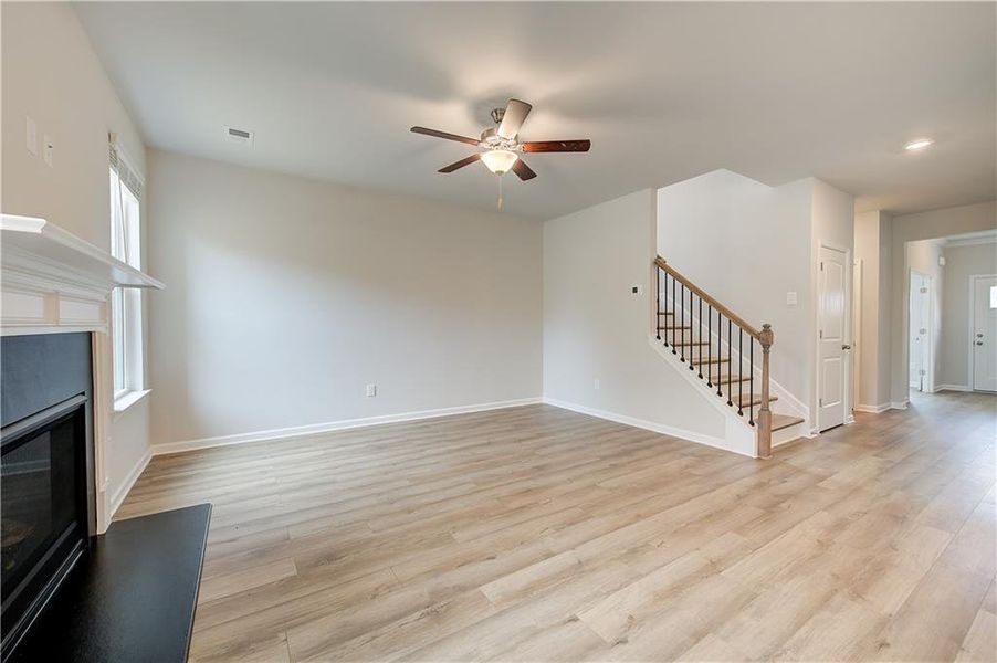 Spacious, unfurnished interior of a new home in Burchwood, Stockbridge (Image 24). Spacious, unfurnished interior of a new home in Burchwood, Stockbridge (Image 24).