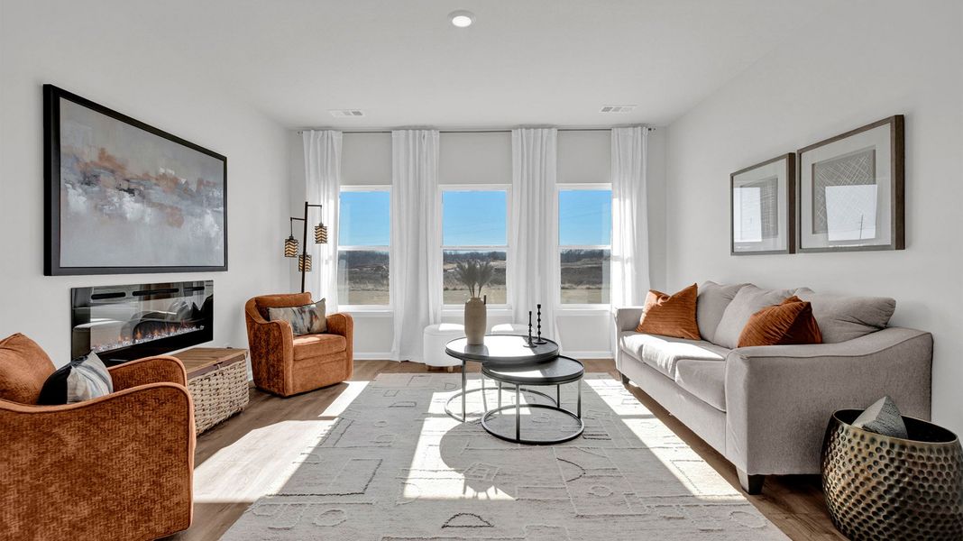 Furnished interior view inside a new home in Shiloh Springs, Jackson (Image 17).