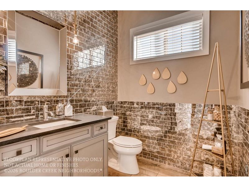 Furnished interior view inside a new home in , Broomfield (Image 32).