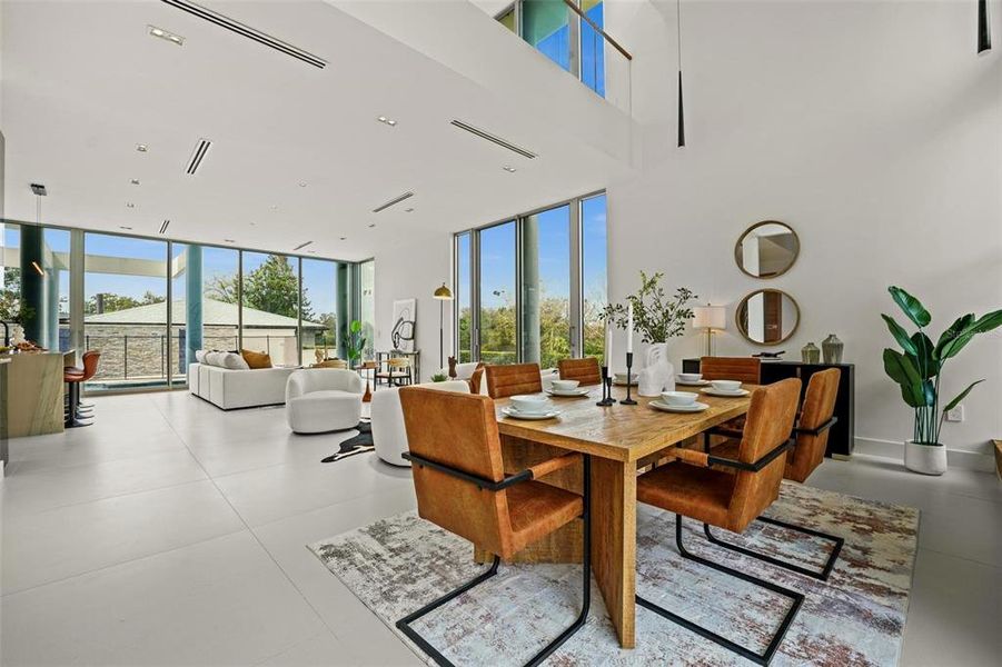 Furnished interior view inside a new home in , Winter Park (Image 9).