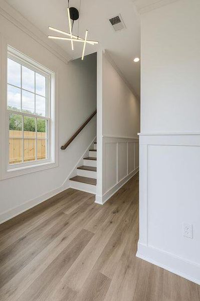 Furnished interior view inside a new home in , North Charleston (Image 13).