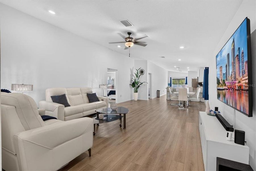 Furnished interior view inside a new home in , Tampa (Image 10).
