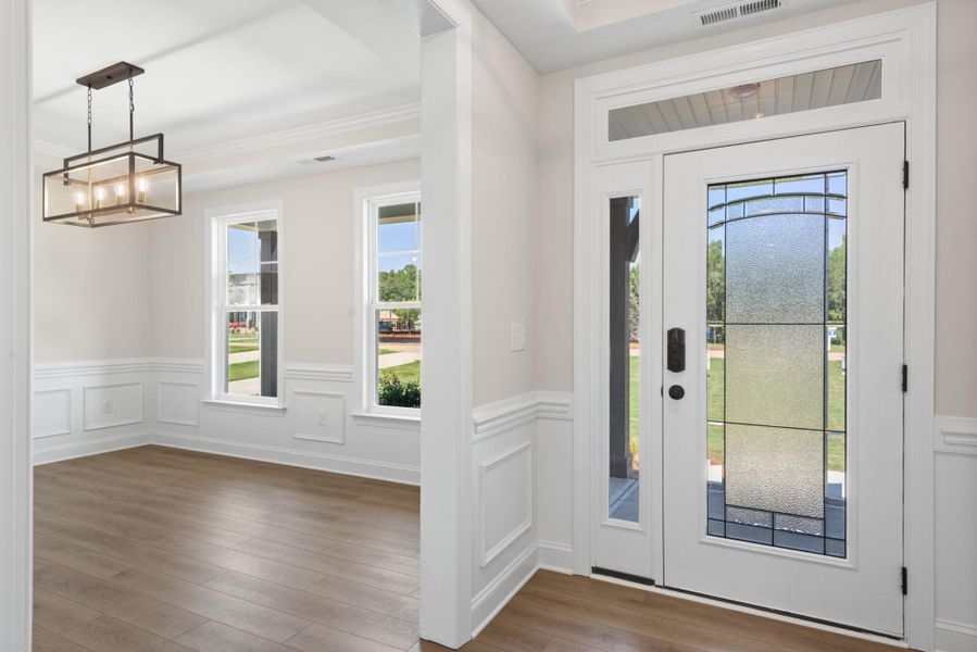 Spacious, unfurnished interior of a new home in Redland, Advance (Image 12). Spacious, unfurnished interior of a new home in Redland, Advance (Image 12).
