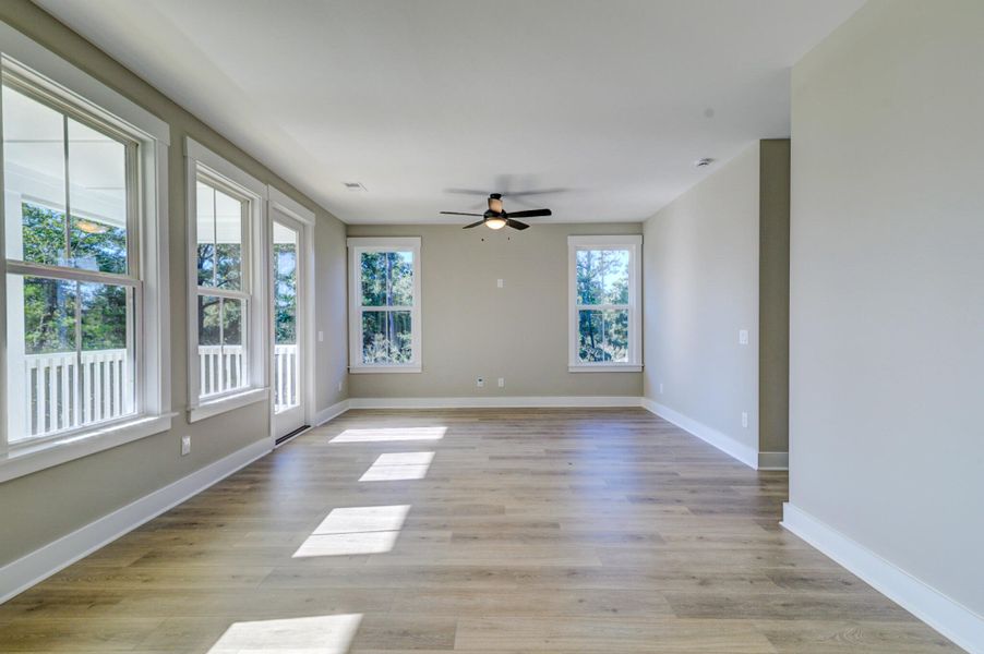 Spacious, unfurnished interior of a new home in , Charleston (Image 37).