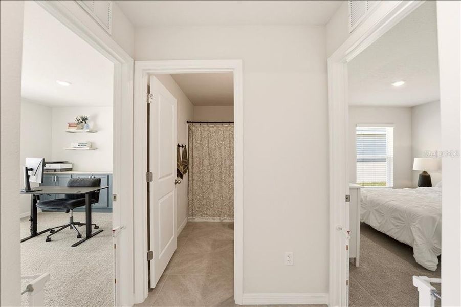 Furnished interior view inside a new home in Bella Lago, Parrish (Image 12).