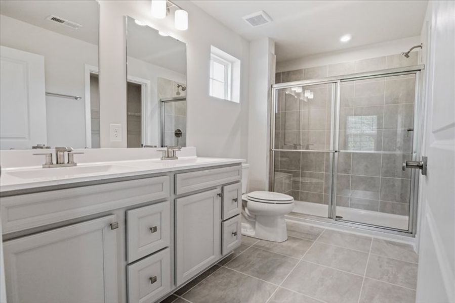 Furnished interior view inside a new home in Wren Woods Ranches, Gray Court (Image 9).