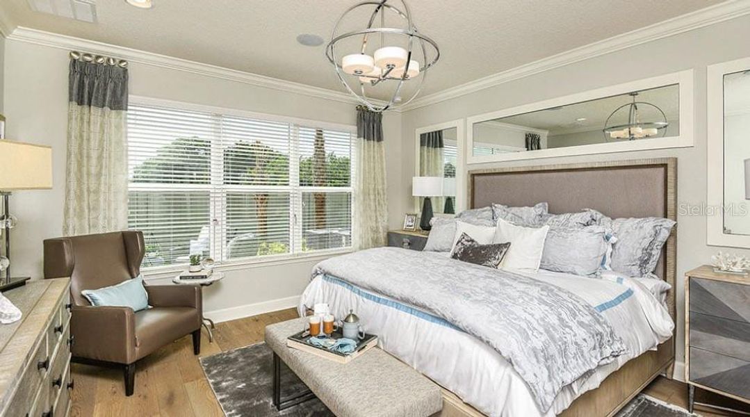 Furnished interior view inside a new home in The Waters at Center Lake Ranch, St. Cloud (Image 3).