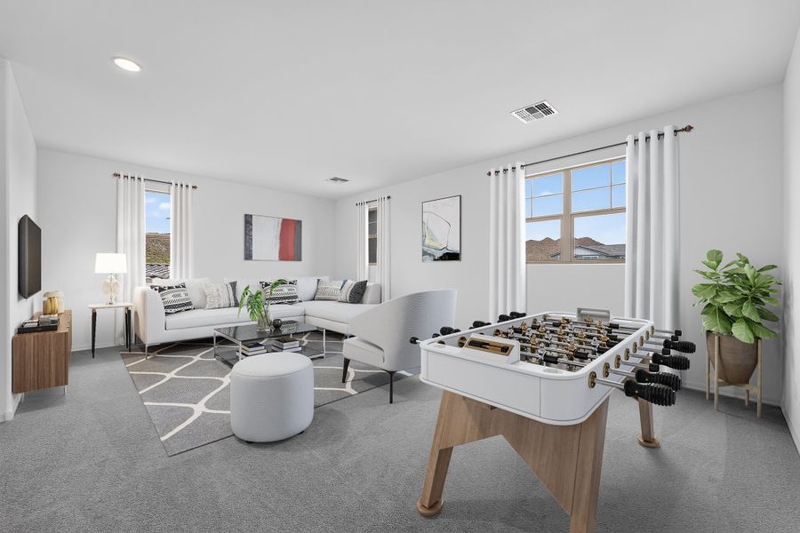 Furnished interior view inside a new home in Ladera Trails, Queen Creek (Image 6).
