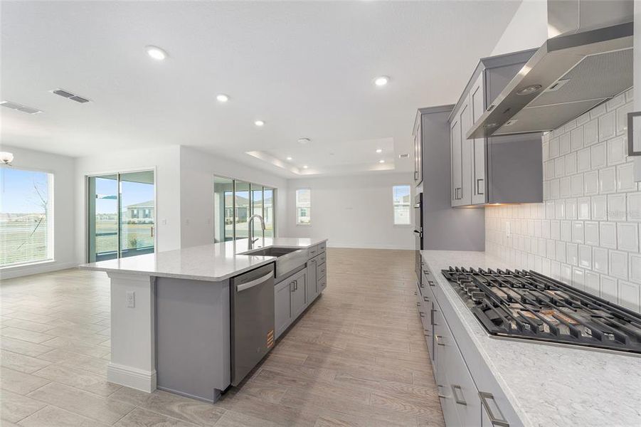 Furnished interior view inside a new home in , Ocala (Image 8).