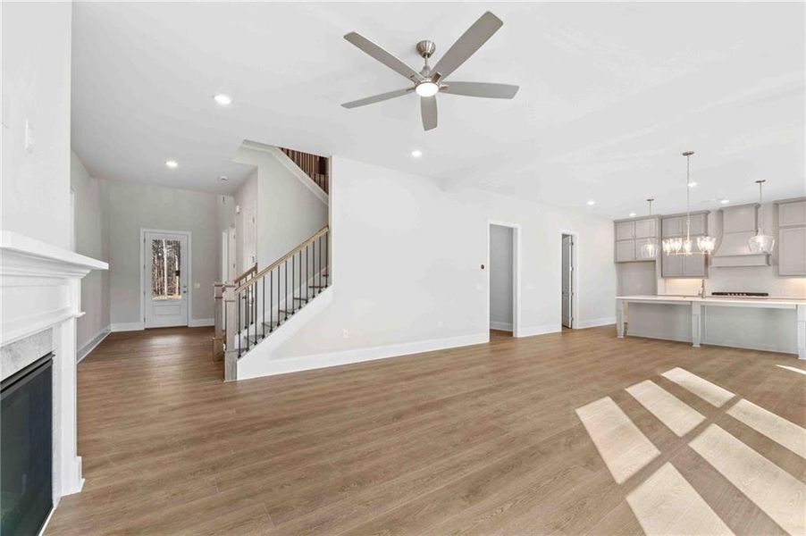 Spacious, unfurnished interior of a new home in Ashbury Commons, Powder Springs (Image 31).