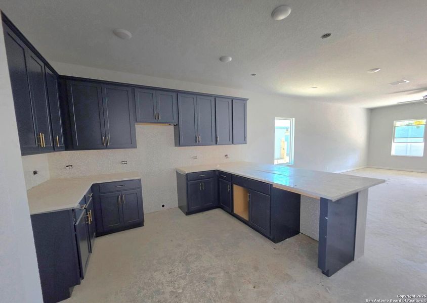 In-progress construction of a new home in The Summit at Saddlebrook Ranch 55's, Schertz, TX (Image 17).