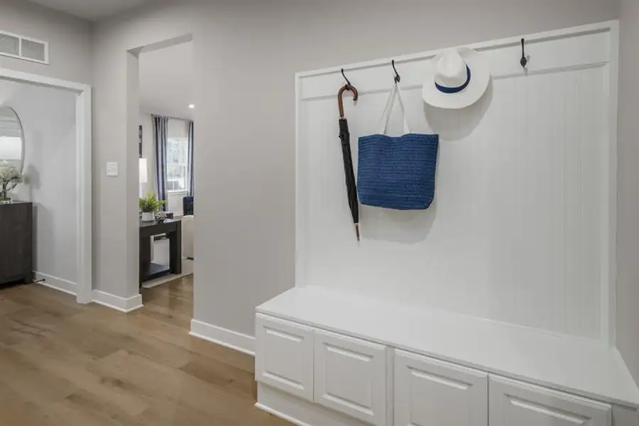 Representative furnished interior of a home built from the Lehigh by Ryan Homes in Derby Meadows, Pleasant View (Image 9).