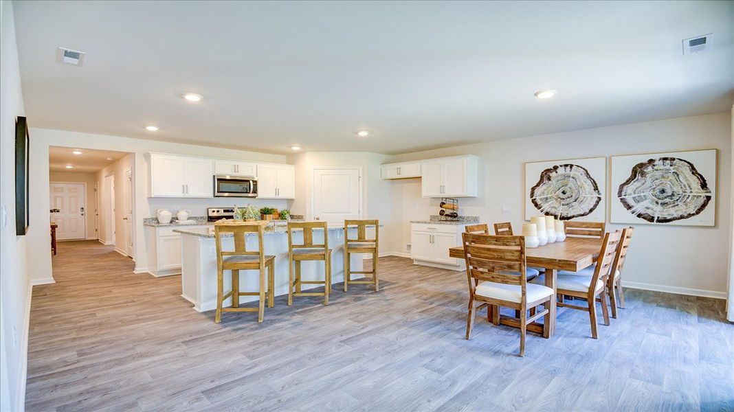 Furnished interior view inside a new home in Bynum Farms, Farmville (Image 22).