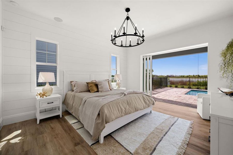 Furnished interior view inside a new home in , Punta Gorda (Image 9). Furnished interior view inside a new home in , Punta Gorda (Image 9).