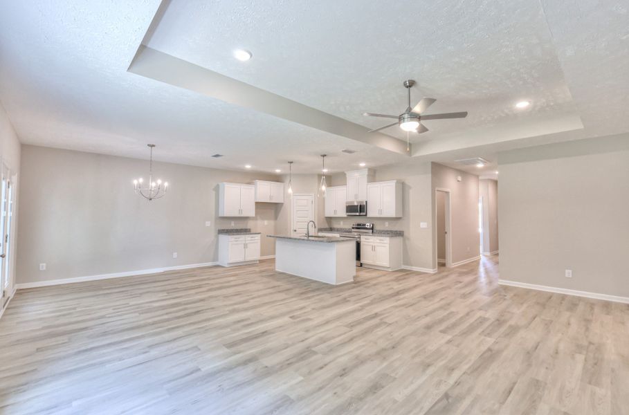 Spacious, unfurnished interior of a new home in Legacy Preserve, Tullahoma (Image 23).