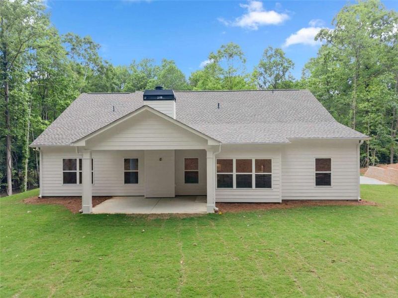 Exterior details and patio area of a home in , Maysville (Image 34).