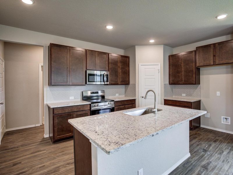 Representative furnished interior of a home built from the The Murray I by Davidson Homes LLC in Comanche Ridge, San Antonio (Image 6).
