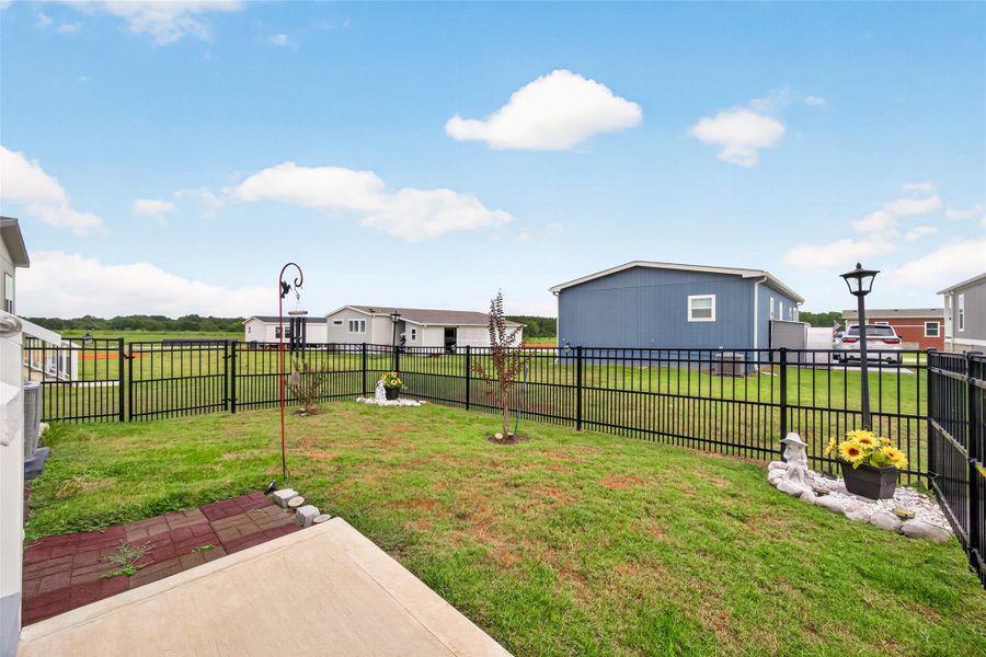 Exterior details and patio area of a home in , Willis (Image 27).