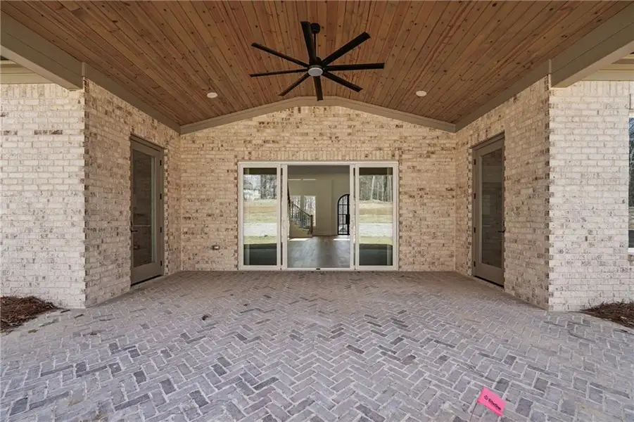 Exterior details and patio area of a home in , Dacula (Image 25).