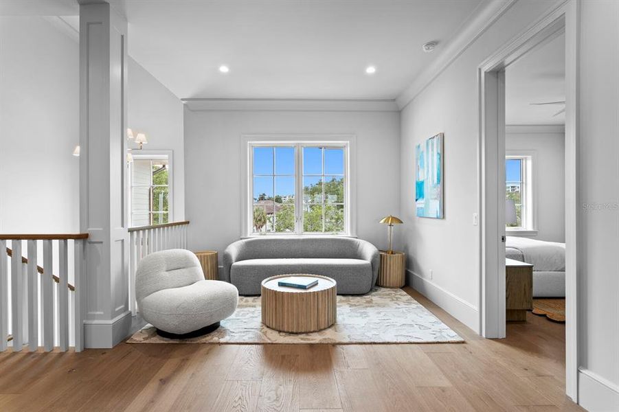 Furnished interior view inside a new home in , Tampa (Image 39).