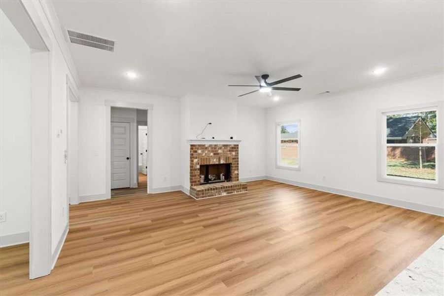 Spacious, unfurnished interior of a new home in , Covington (Image 38).