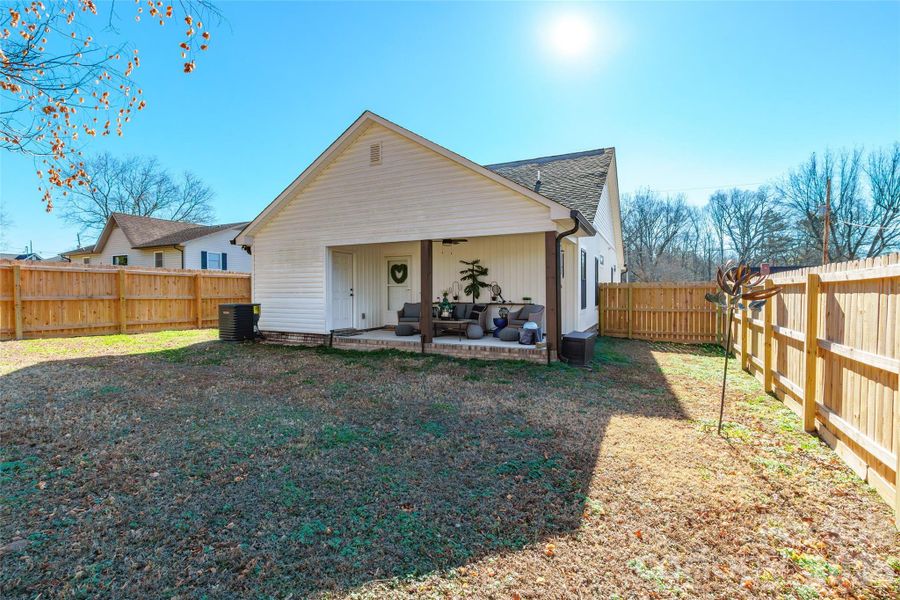 Exterior details and patio area of a home in , Albemarle (Image 20).