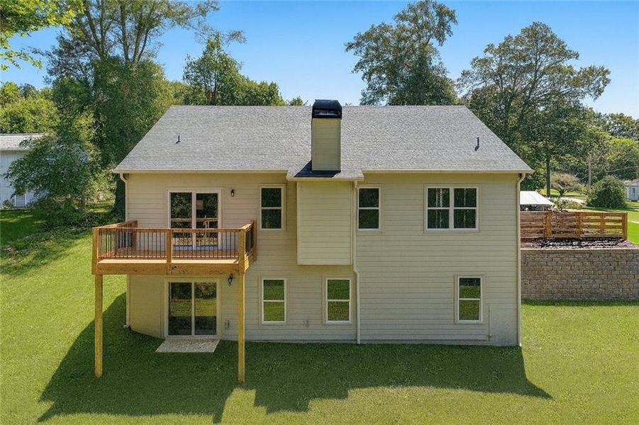Front exterior of a new home in , Gainesville, GA, highlighting curb appeal (Image 18). Front exterior of a new home in , Gainesville, GA, highlighting curb appeal (Image 18).