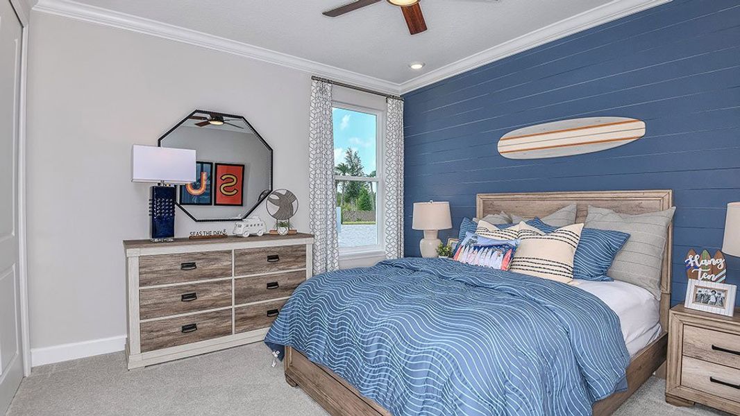 Representative furnished interior of a home built from the Sanibel by Taylor Morrison in Colbert Landings, Palm Coast (Image 12).