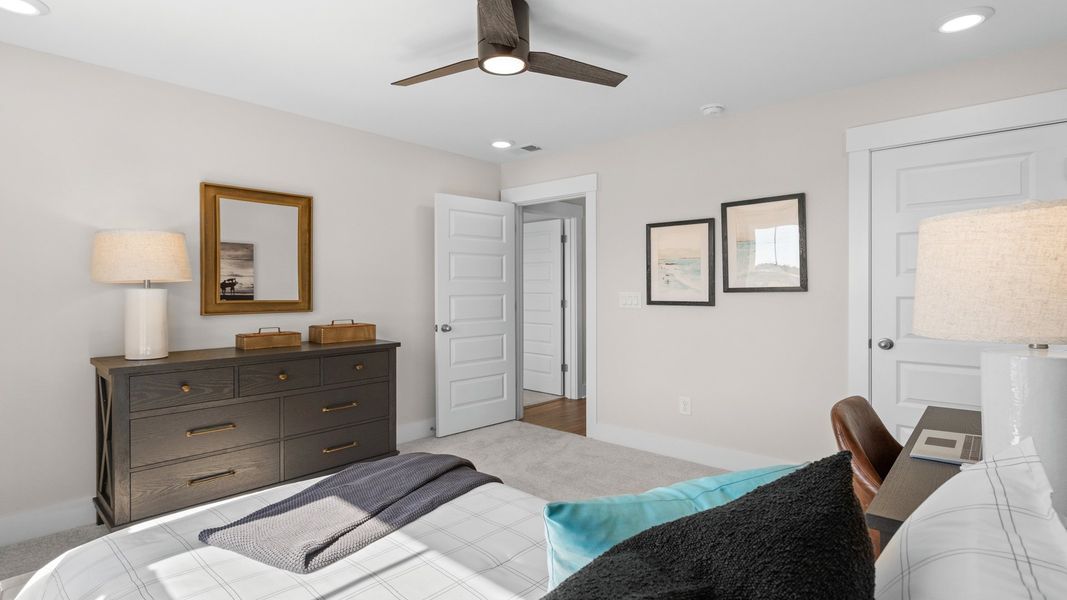 Representative furnished interior of a home built from the Lawson by DRB Homes in Townes at Carolina Forest, Myrtle Beach (Image 25).