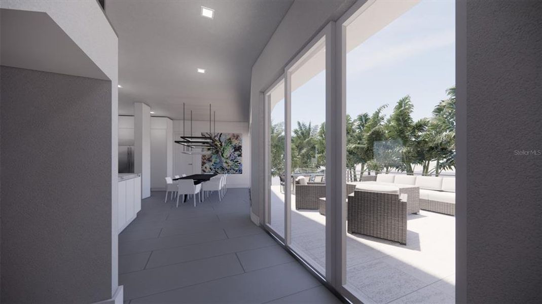 Furnished interior view inside a new home in , Longboat Key (Image 14). Furnished interior view inside a new home in , Longboat Key (Image 14).