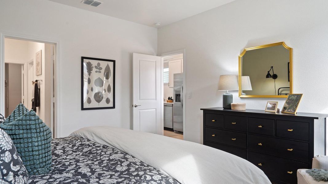 Furnished interior view inside a new home in Avery Centre, Round Rock (Image 14).