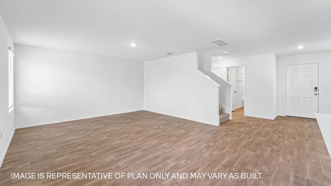 Spacious, unfurnished interior of a new home in Prairie Lakes, Buda (Image 15).