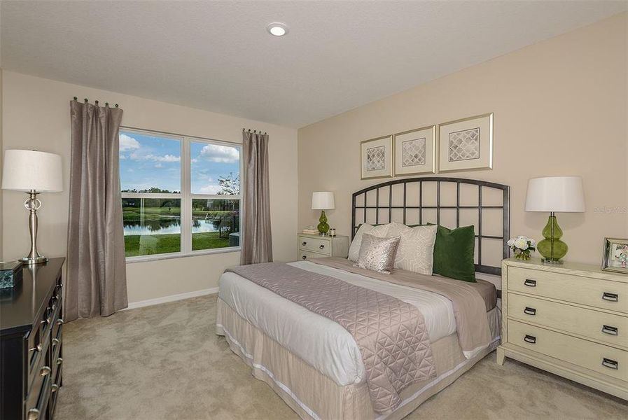 Furnished interior view inside a new home in Cascades at Southern Hills, Brooksville (Image 5).