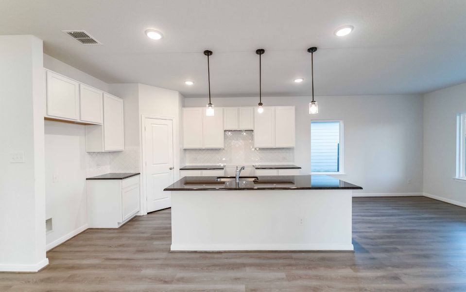 Furnished interior view inside a new home in Swenson Heights, Seguin (Image 3).