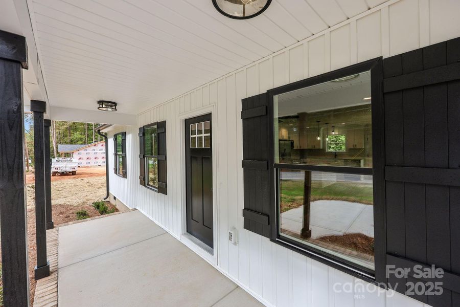 Exterior details and patio area of a home in , Salisbury (Image 17).