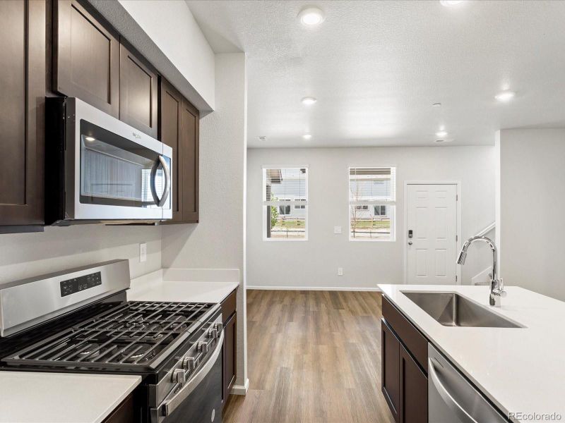 Furnished interior view inside a new home in Poudre Heights: The Meadow Collection, Windsor (Image 4).