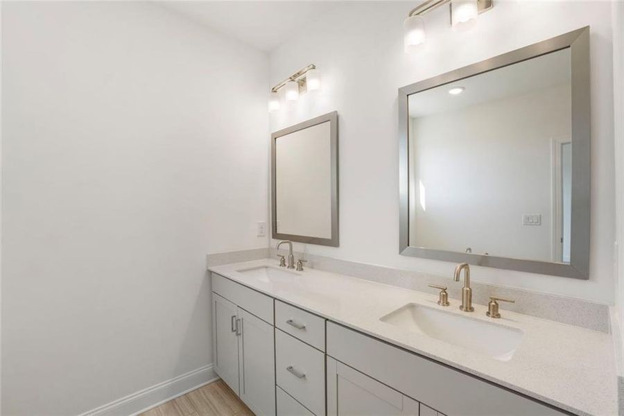 Furnished interior view inside a new home in , Sugar Hill (Image 19). Furnished interior view inside a new home in , Sugar Hill (Image 19).