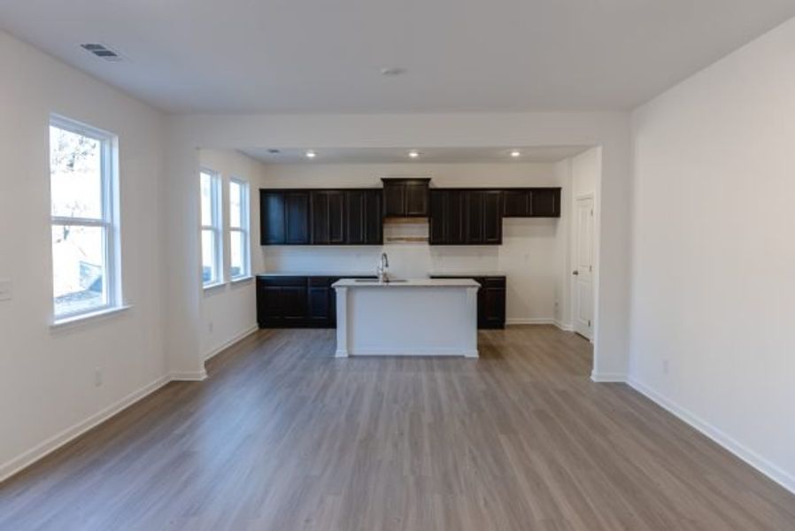 Representative unfurnished interior of a home built from the Laurel by Piedmont Residential in Meadowyn, Cartersville (Image 18).
