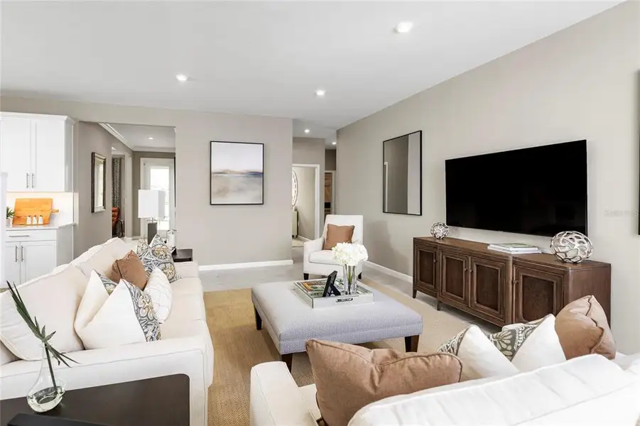 Furnished interior view inside a new home in Morningside Reserve, Leesburg (Image 6).