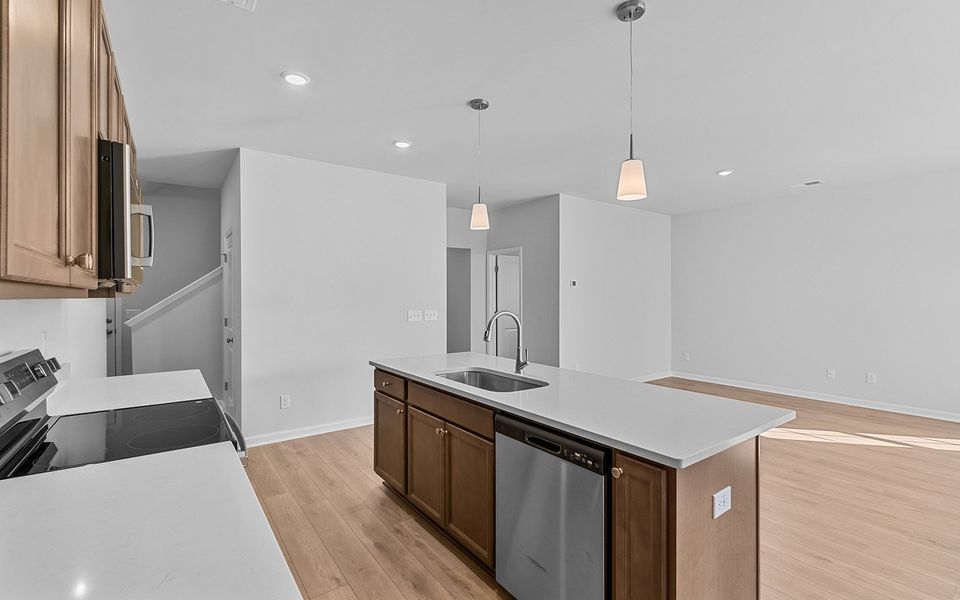 Furnished interior view inside a new home in Fieldstone, Lexington (Image 11).