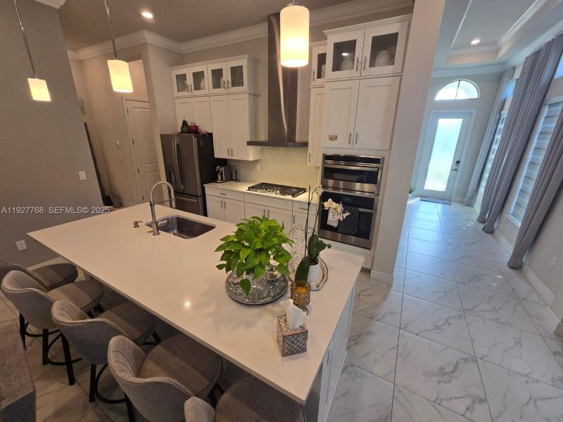 Furnished interior view inside a new home in , Parkland (Image 15). Furnished interior view inside a new home in , Parkland (Image 15).