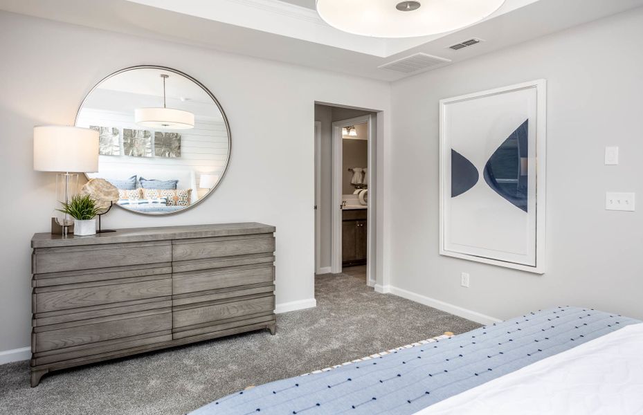 Representative furnished interior of a home built from the Hemingway by Pulte Homes in Adam's Preserve, Fairview (Image 27).