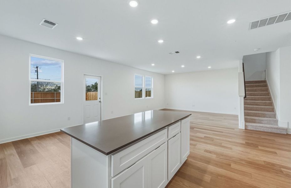 Furnished interior view inside a new home in Larson Crossing, Elgin (Image 5).