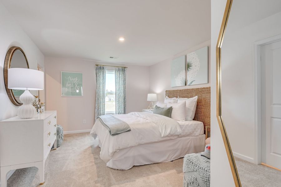 Optional Upper Level Finished Attic Bedroom Suite