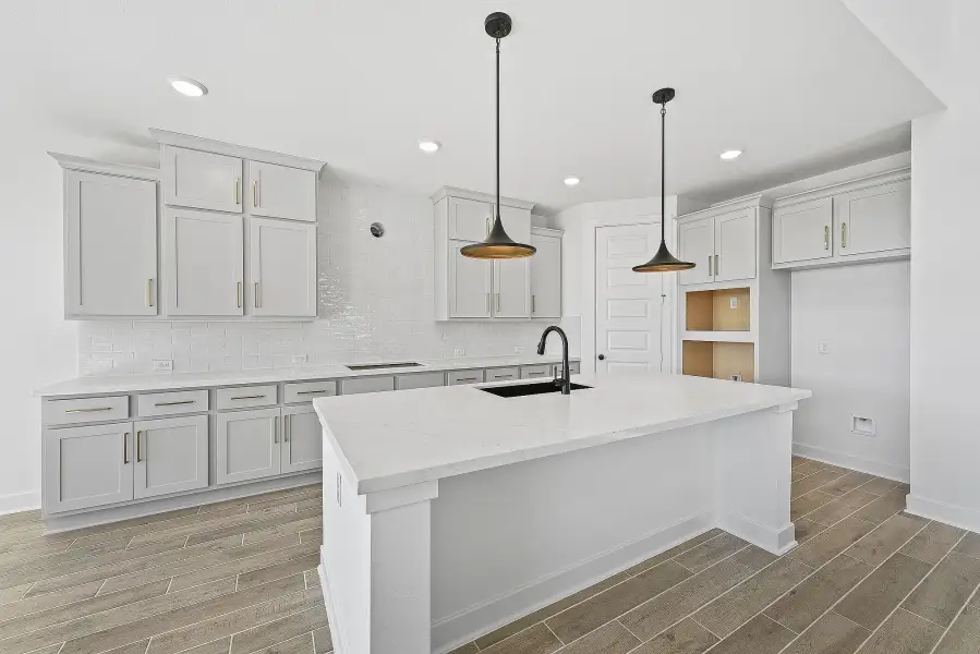 Furnished interior view inside a new home in Meridiana, Manvel (Image 5).