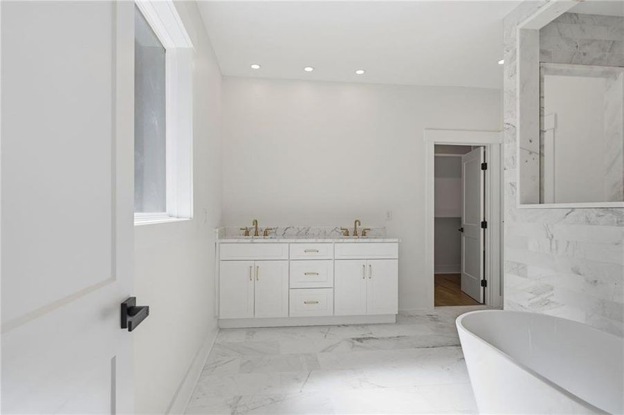Furnished interior view inside a new home in , Marietta (Image 21).
