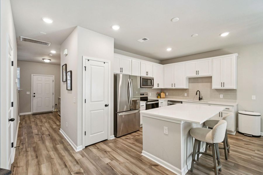 Furnished interior view inside a new home in , North Charleston (Image 16).