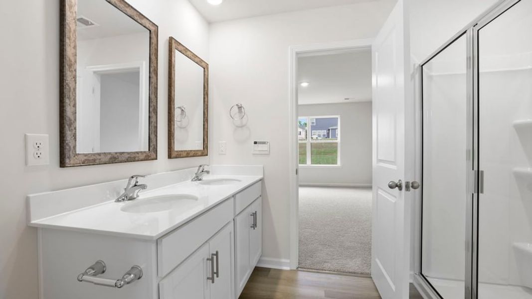 Furnished interior view inside a new home in Baxter Village, Boiling Springs (Image 12). Furnished interior view inside a new home in Baxter Village, Boiling Springs (Image 12).