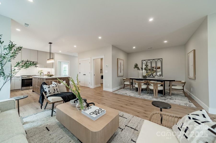 Furnished interior view inside a new home in , Catawba (Image 11).